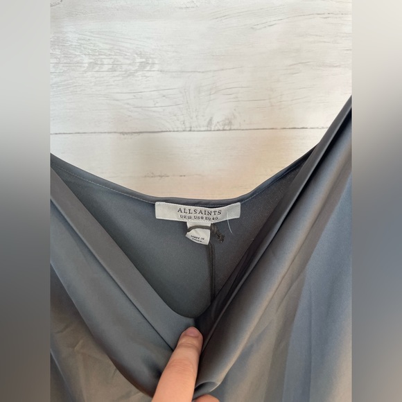 All Saints Hadley Dress Size 8 - Picture 8 of 12